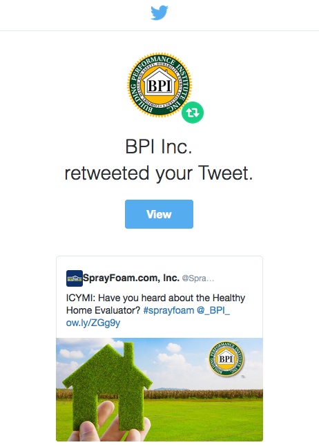 BPI retweeted SprayFoamMagazine.com