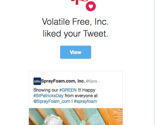 Volatile Free,Inc. retweeted SprayFoamMagazine.com