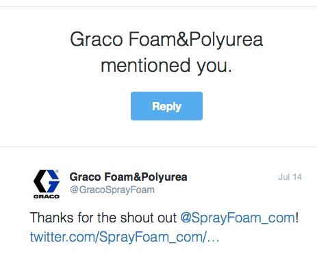 Graco mentioned SprayFoamMagazine.com