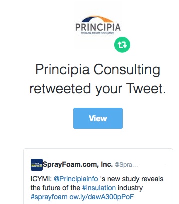 Principia Consulting retweeted SprayFoamMagazine.com