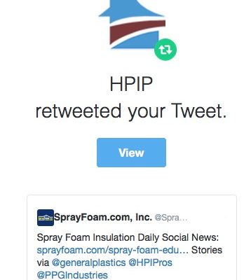 HPIP retweeted SprayFoamMagazine.com