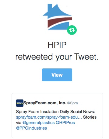 HPIP retweeted SprayFoam.com